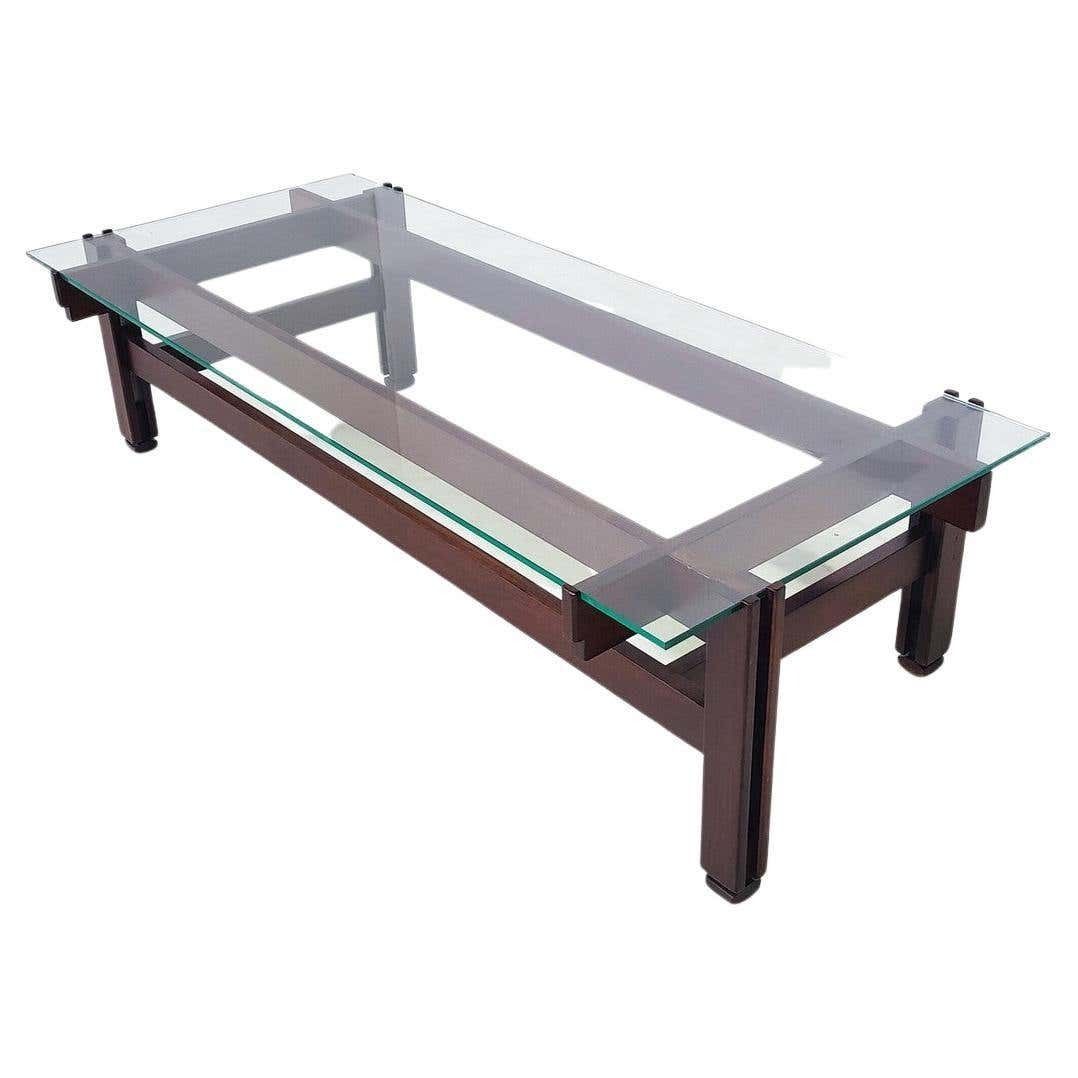 Mid Century Modern Coffee Table By Ico Parisi For Cassina, Italy, 1960s