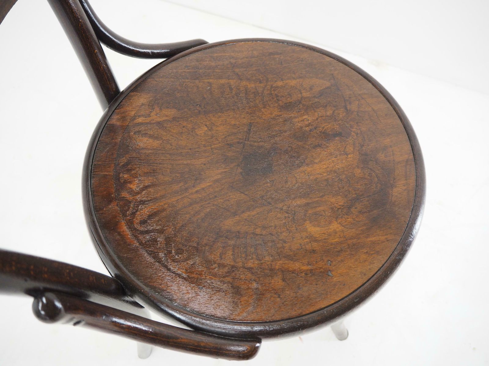 398.0 Antique Dining Chair Fischel, Austria , Cca 1890s photo