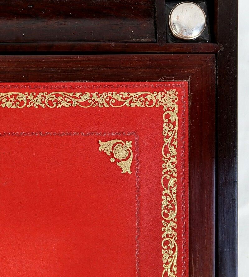 photo buy Travel Case In Precious Wood And Bone And Brass Inlays, Napoleon III Period – Mid 19th Century