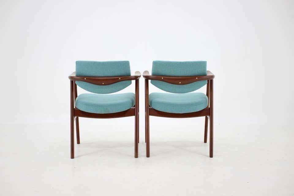 1960s Very Rare Erik Kierkegaard Teak Dining Chairs, Set Of 8 photo buy