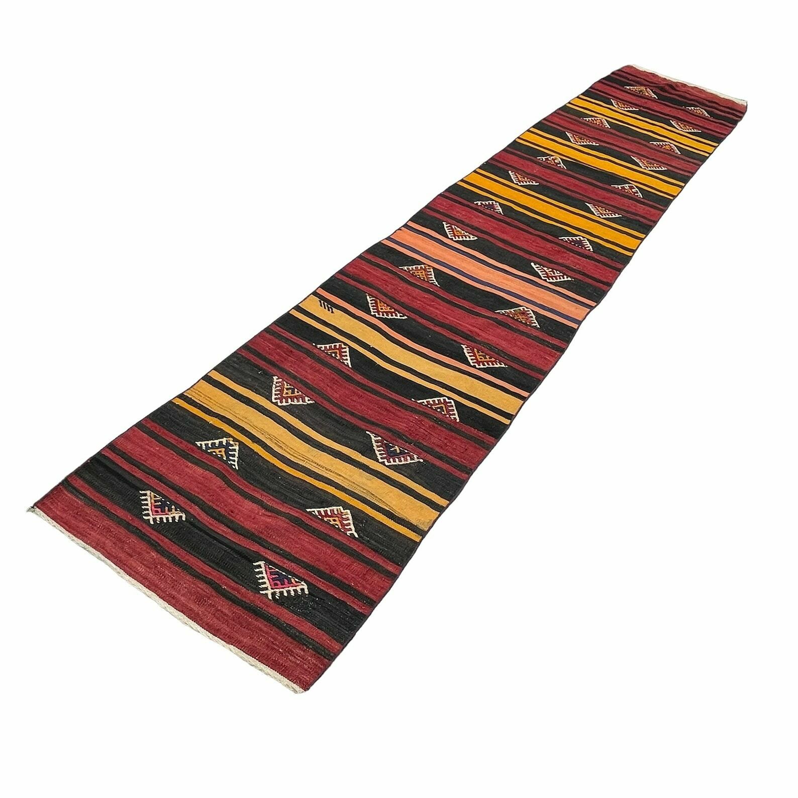 Traditional Turkish Kilim Runner ,Vintage Anatolian Turkish Kelim photo buy