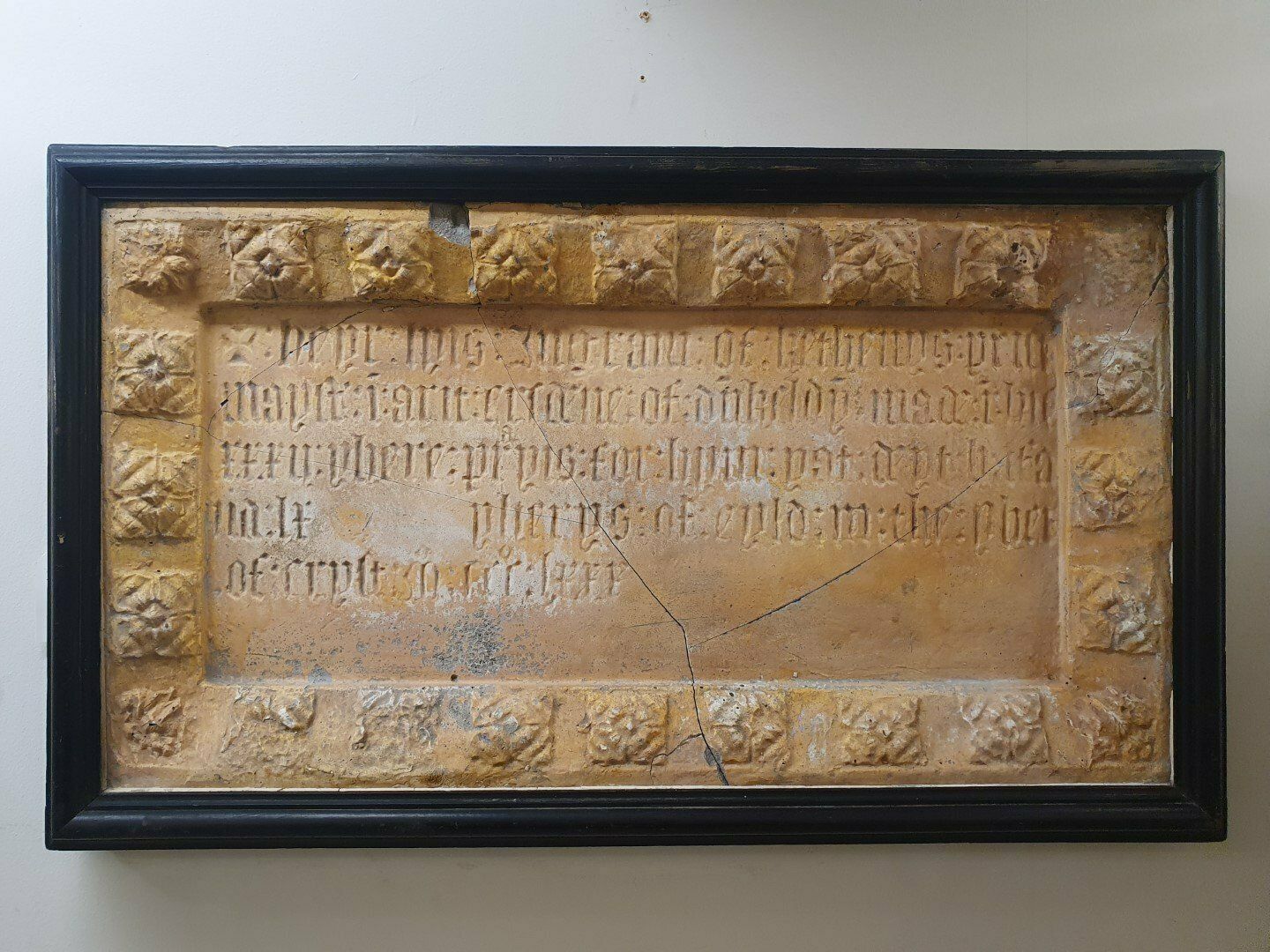 Old Latin/Archaic English Tablet 0374