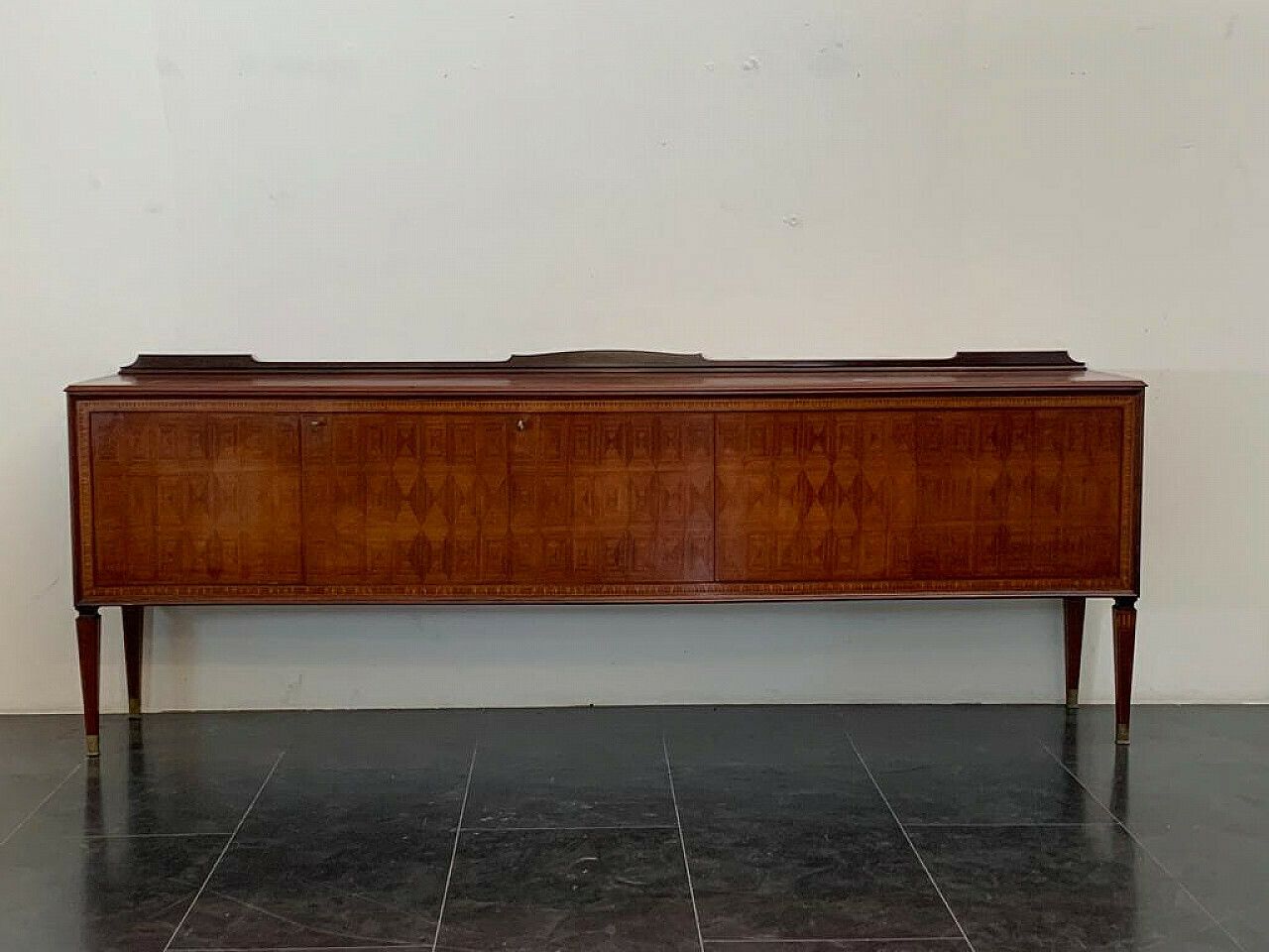 Inlaid Sideboard Attributed To Paolo Buffa For La Permanente Mobili Cantù, 1950s photo 4879.68