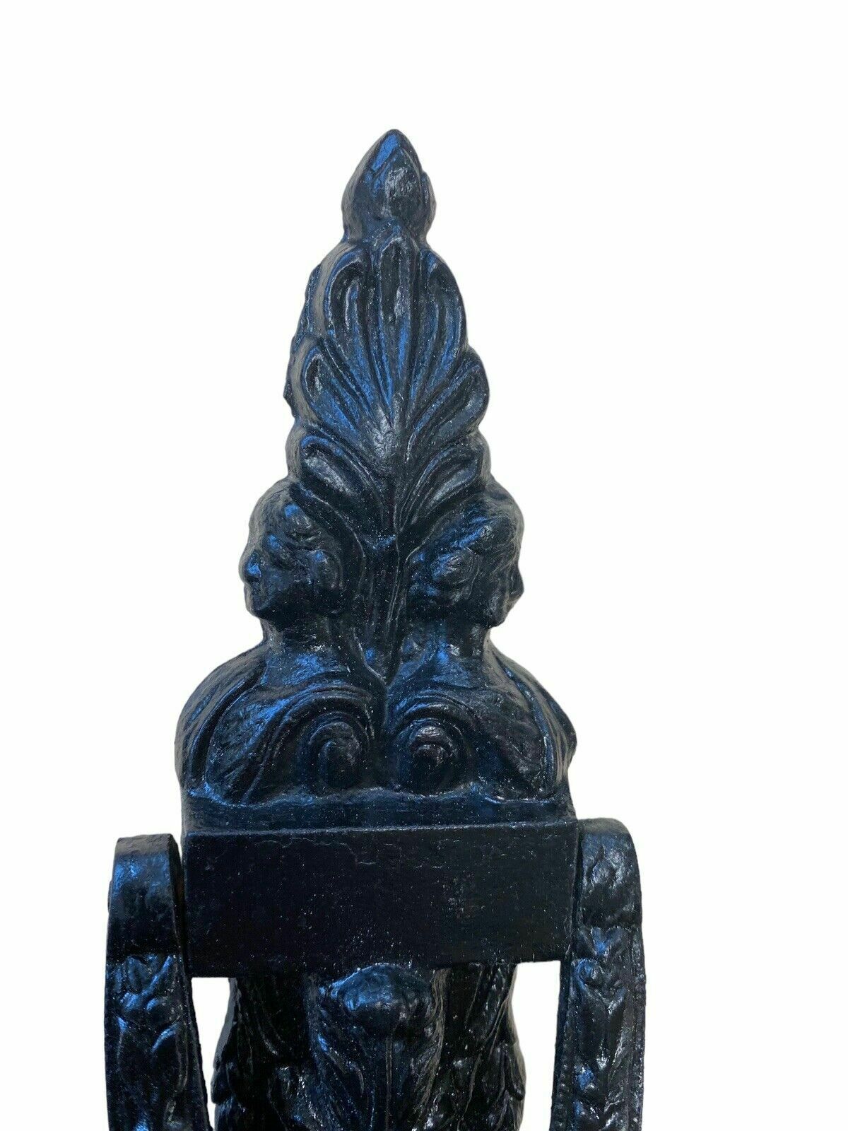 Victorian Cast Iron Front Door Knocker Antique Old Period Metal Reclaimed Salvag photo furniture