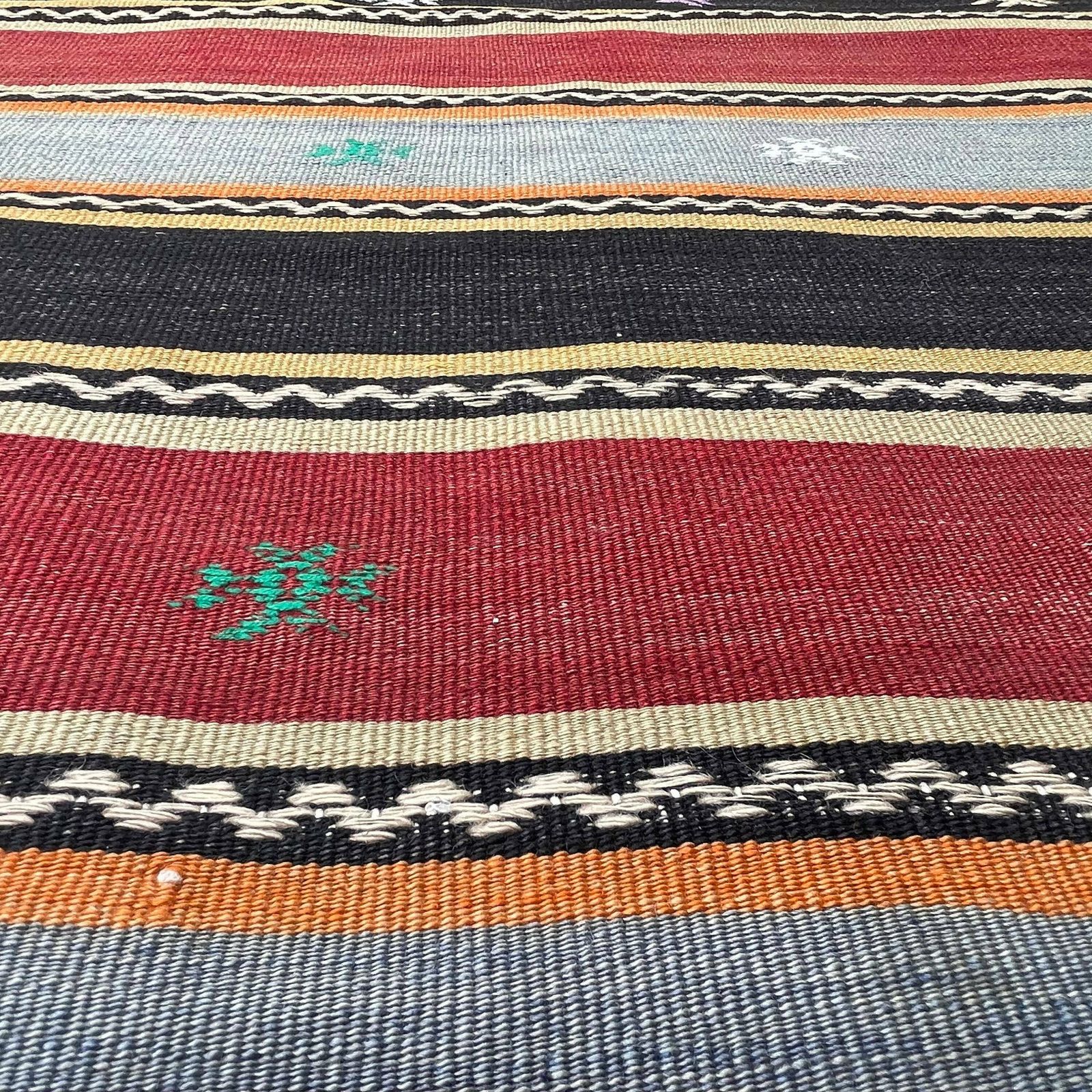 Traditioneel Turks Kilim Loper, Vintage Anatolisch Turks Kelim 308 X 86 Cm photo vinterior