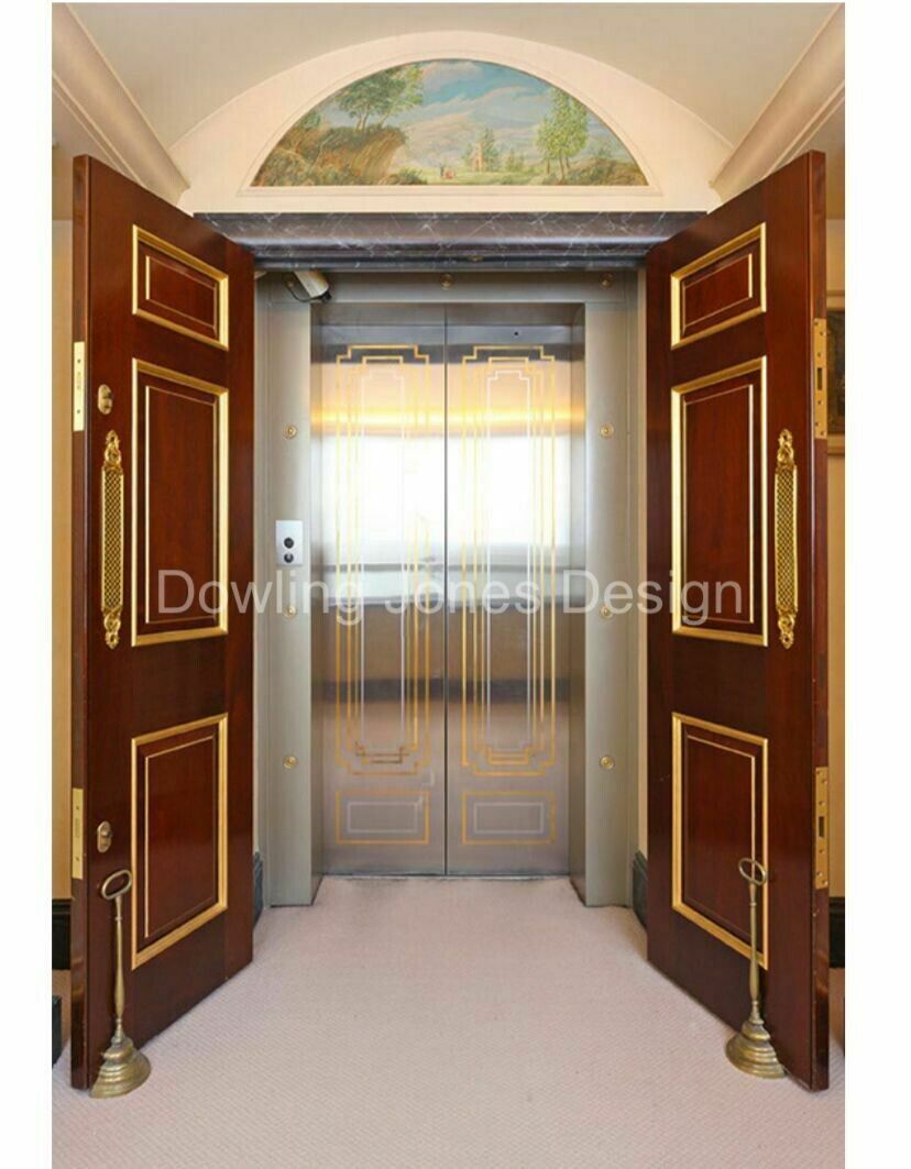 Solid Mahogany Louis XV Double Doors Period Reclaimed Hardwood Royal Provenance