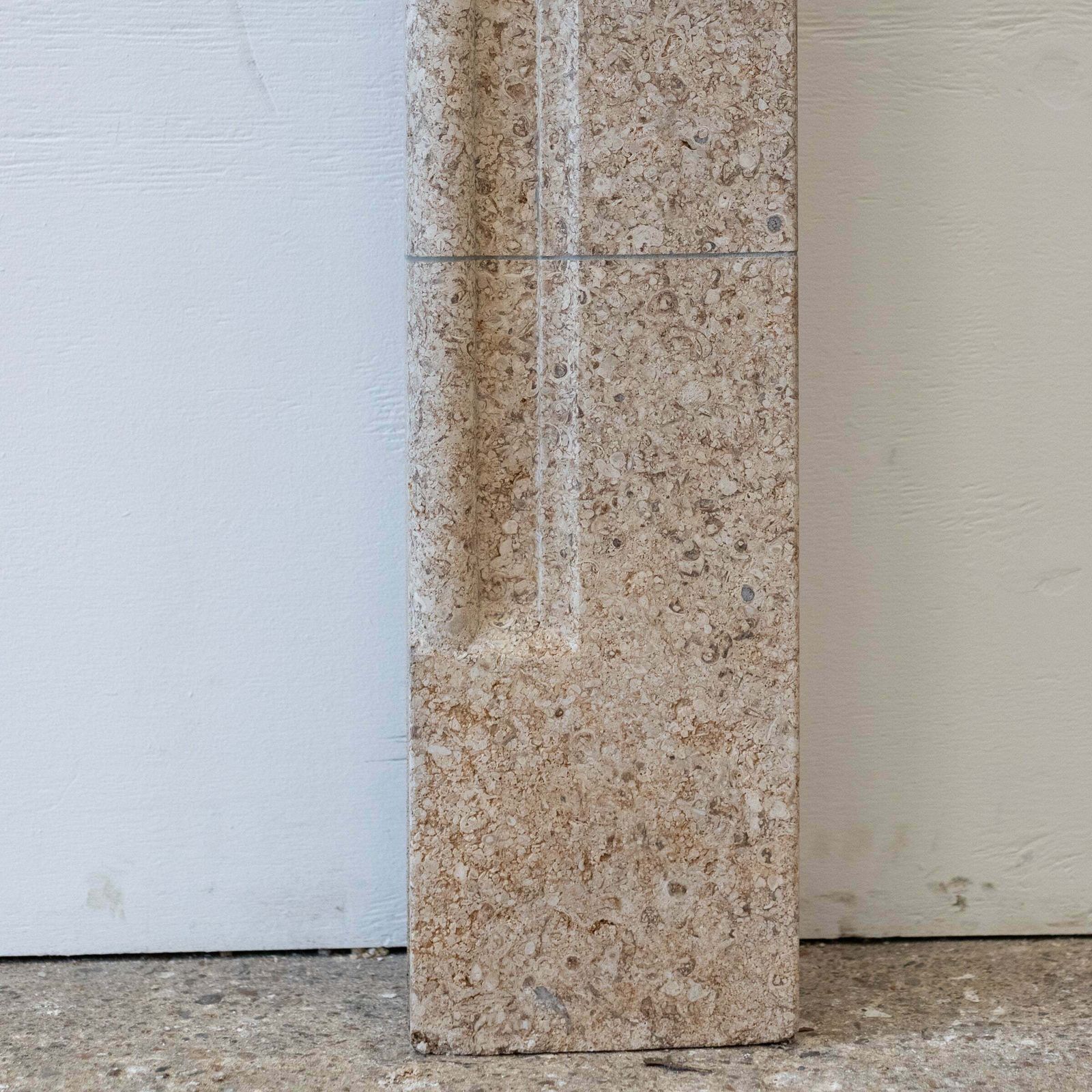 Reclaimed Antque Art Deco Stone Bolection Fireplace Surround photo buy