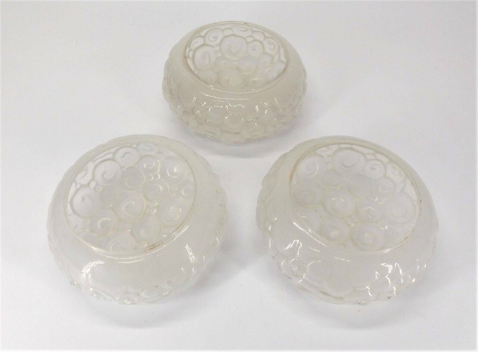 3 Helena Tynell Style Glass Snail Patternsceiling Lamps photo 400.0
