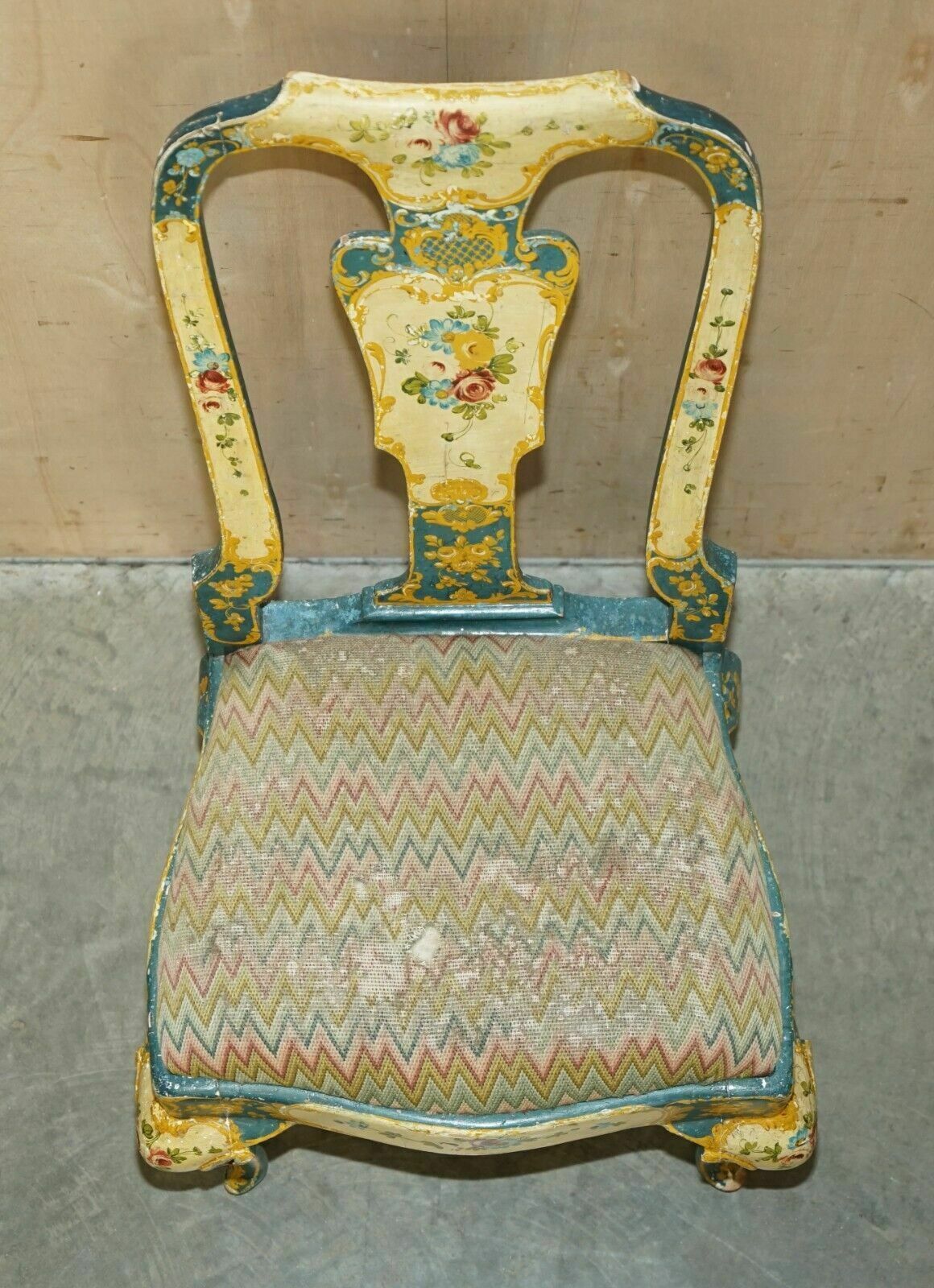 Furniture Pair Of Antique Regency Chairs & Matching Table From Glenalmond Estate Scotland photo