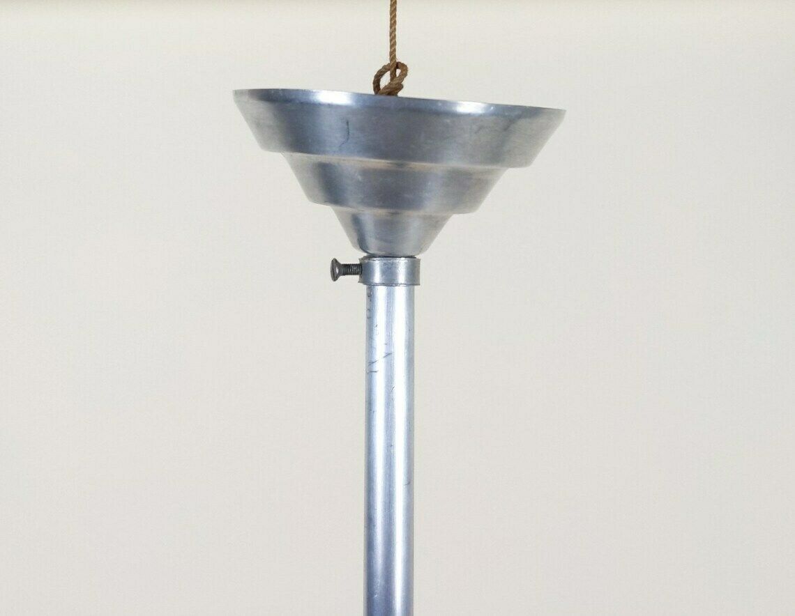 Vintage French Tiered Yellow Marbled Glass Pendant Light 1930s Electric Ceiling Light With Galley And Integrated Ceiling Rose photo Lighting