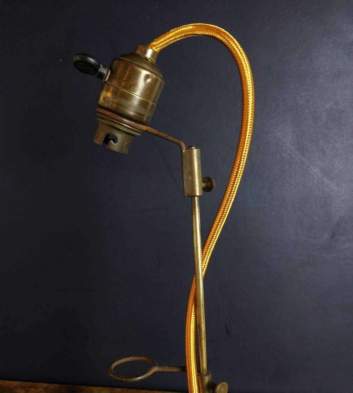 photo for sale Antique Steam Punk Lamp, Antique Industrial Lamp, Antique Scratch Built Lamp, Antique Table Lamp, Antique Folk Art, Antique French Light