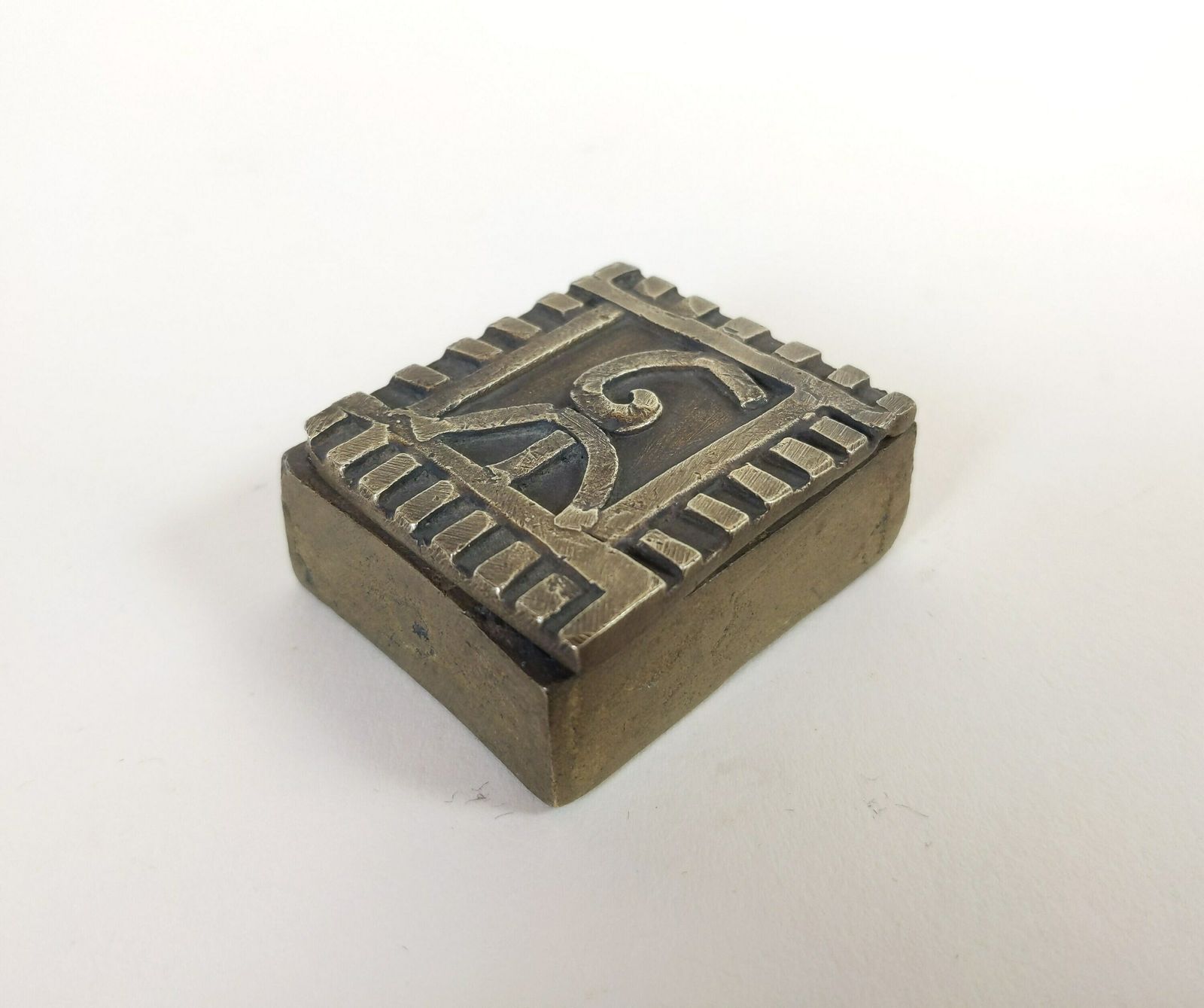 West Africa Ghana Ashanti Akan Gold Dust Box Late 19th Century To Early 20th Century, Antique African Art photo 125.0