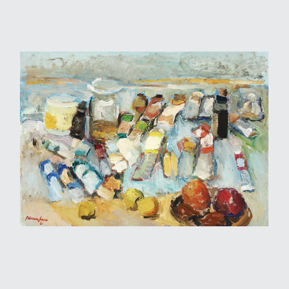 Henry Fabricius Jensen Oil Painting photo furniture
