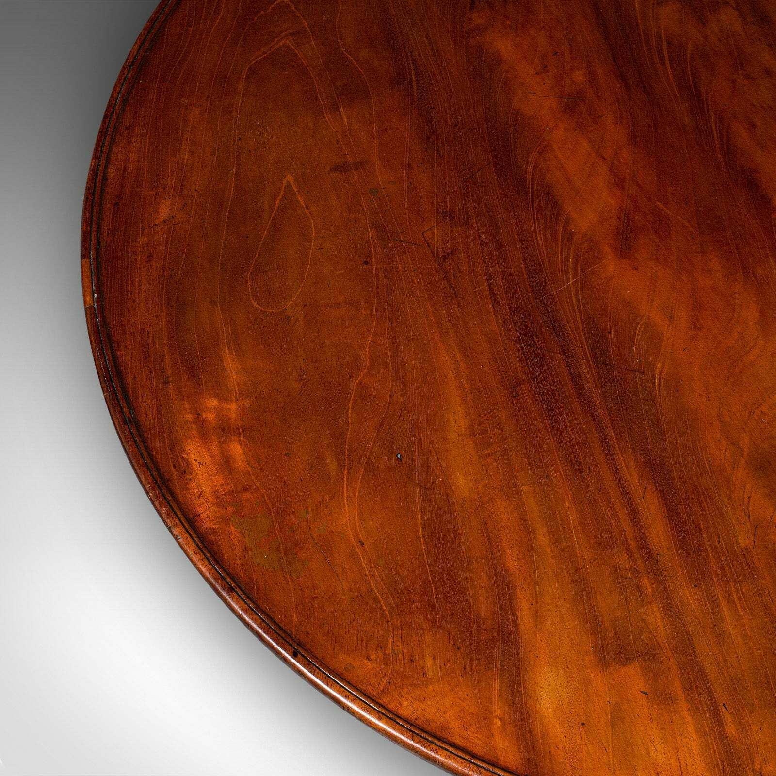 3 Feet Wide Antique Tilt Top Table, English, Reception Hall, Breakfast, Georgian photo vintage