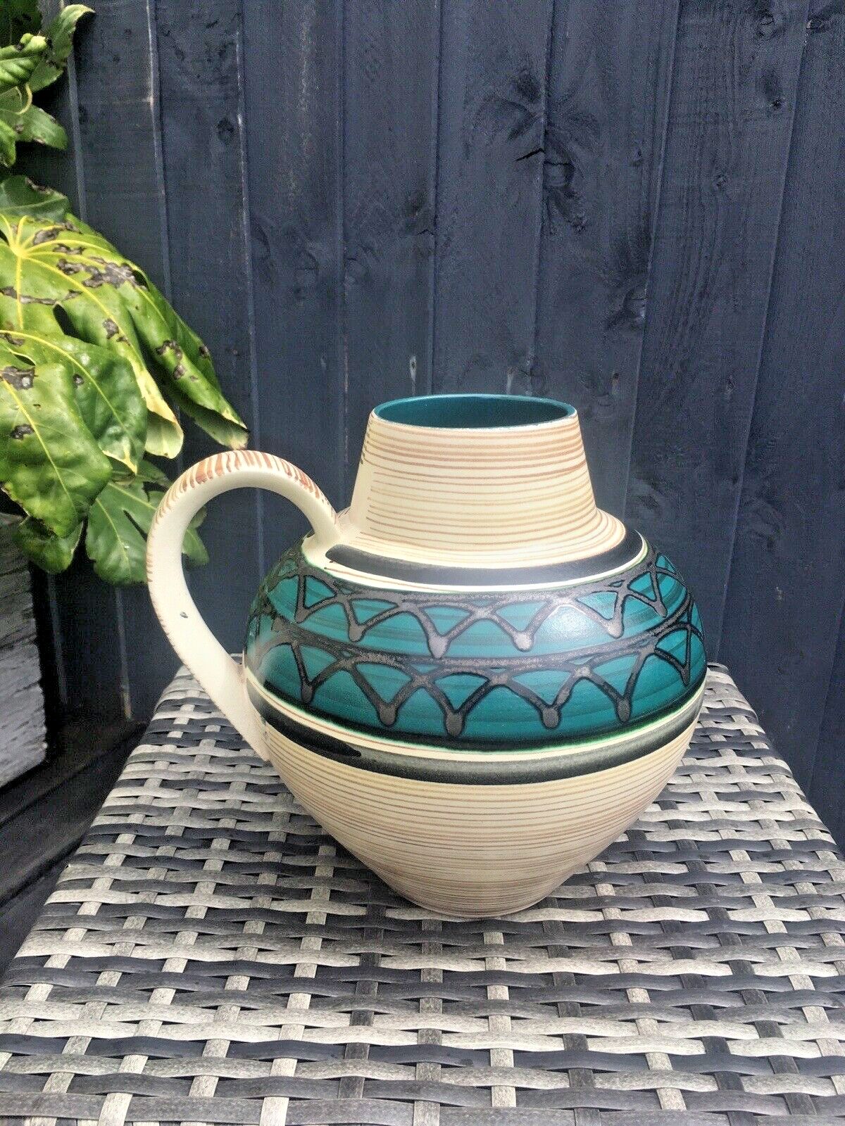 Large 1960's Carstens Tonnieshof West German Pottery Floor Jug Vase 698 23 Retro