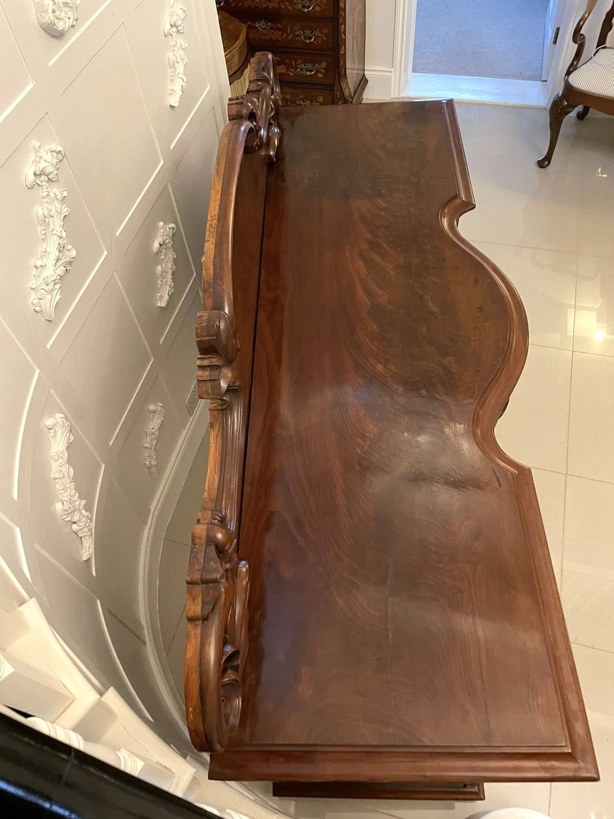 Magnificent Quality Antique 19th Century Mahogany Sideboard photo vintage