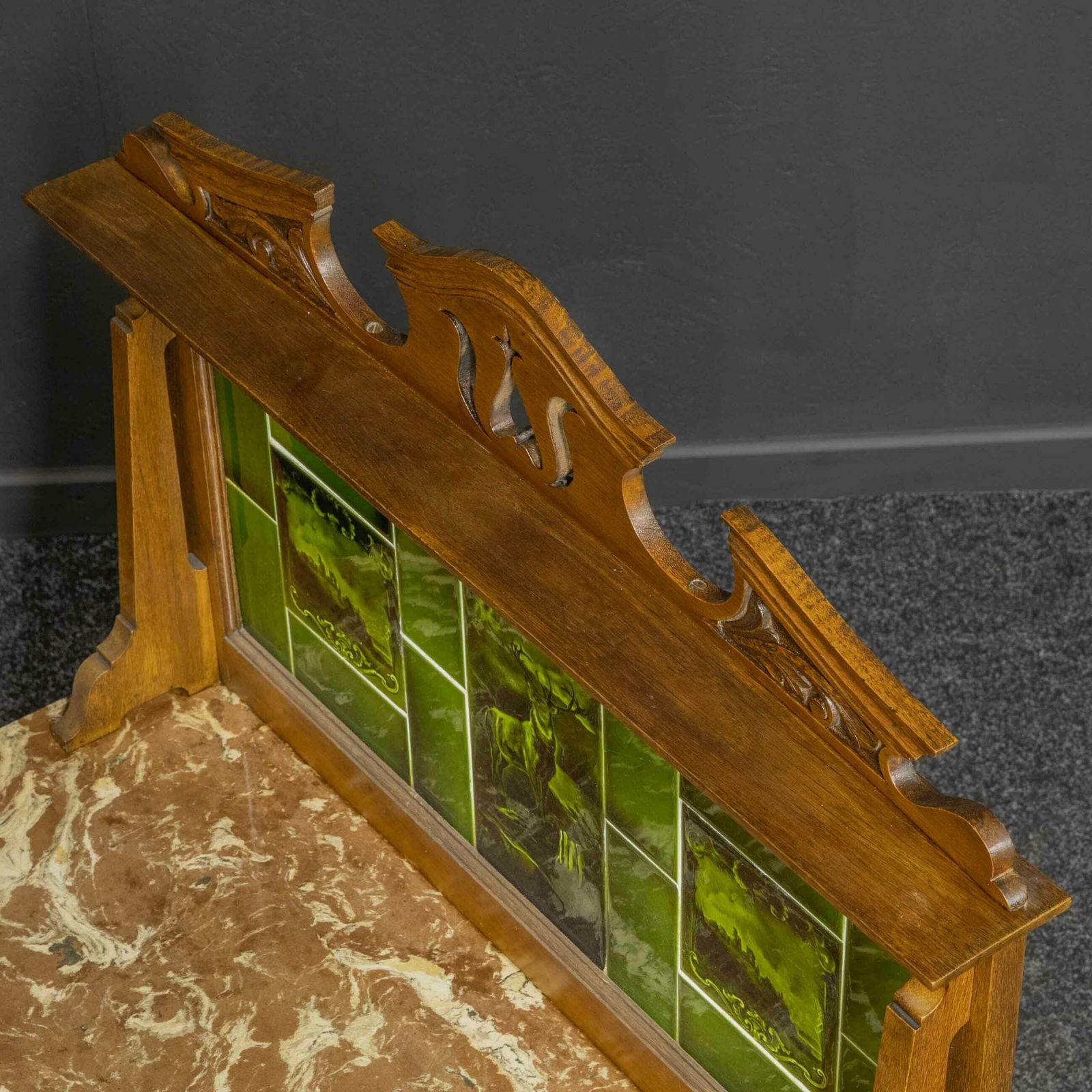 Edwardian Oak Washstand photo buy