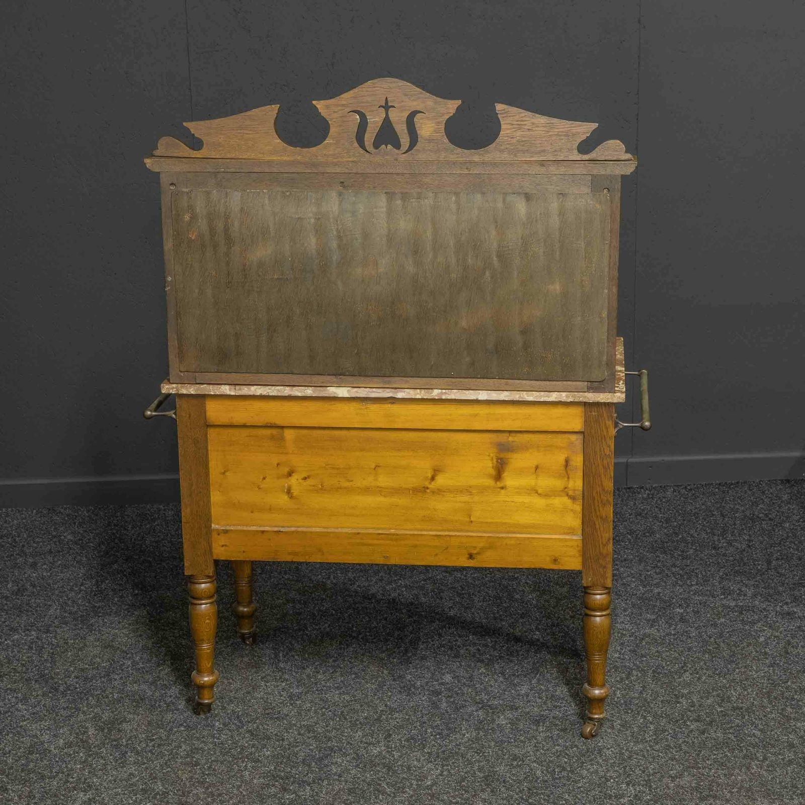 photo for sale Edwardian Oak Washstand