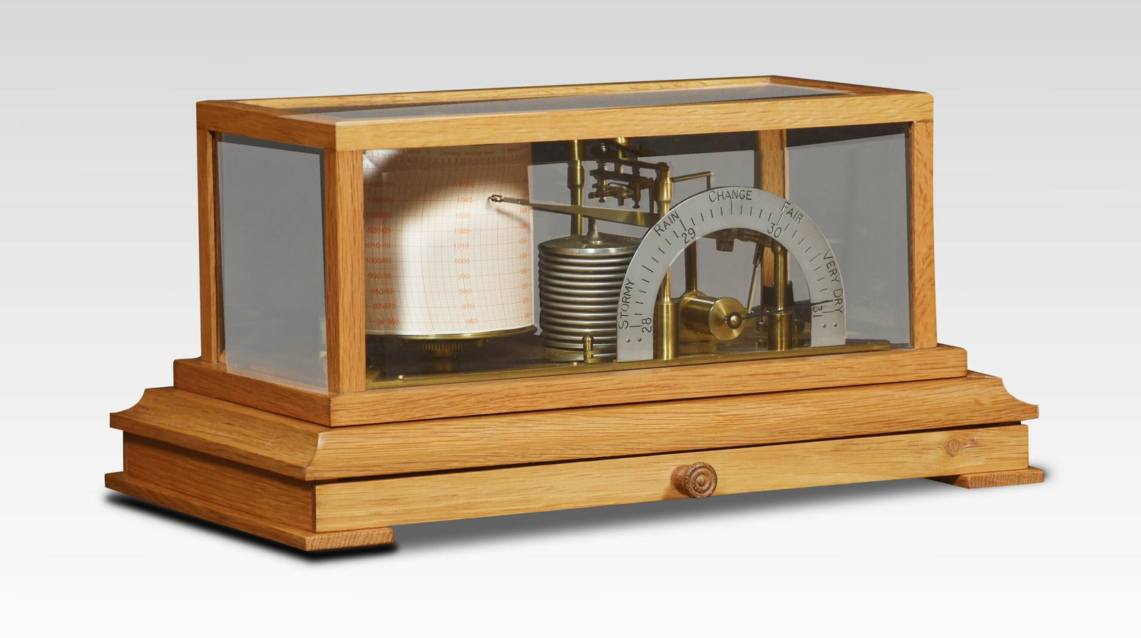 Barograph And Barometer By Negretti & Zambra