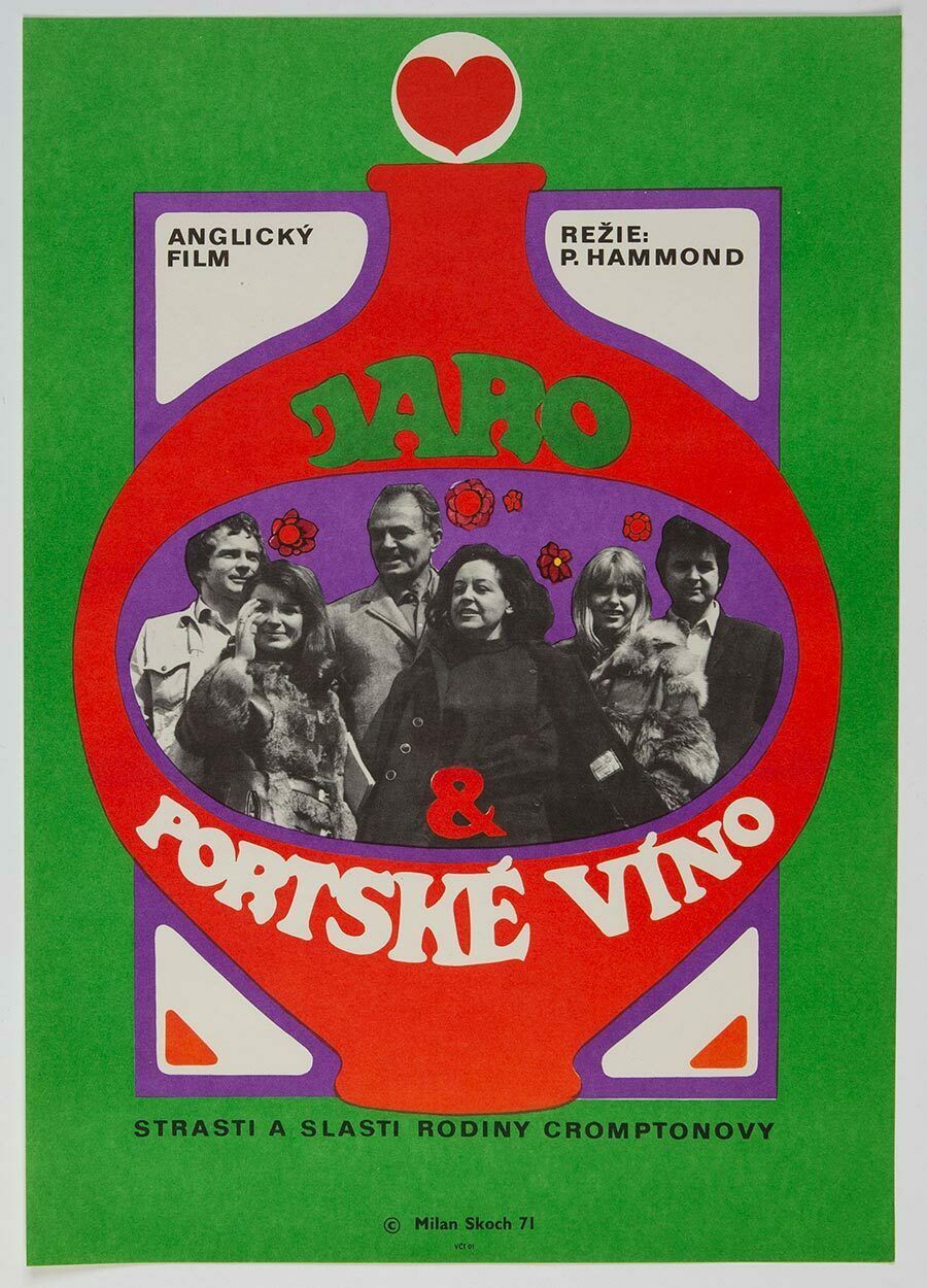 Movie Poster, Spring And Port Wine, Milan Skoch, 1971 photo furniture