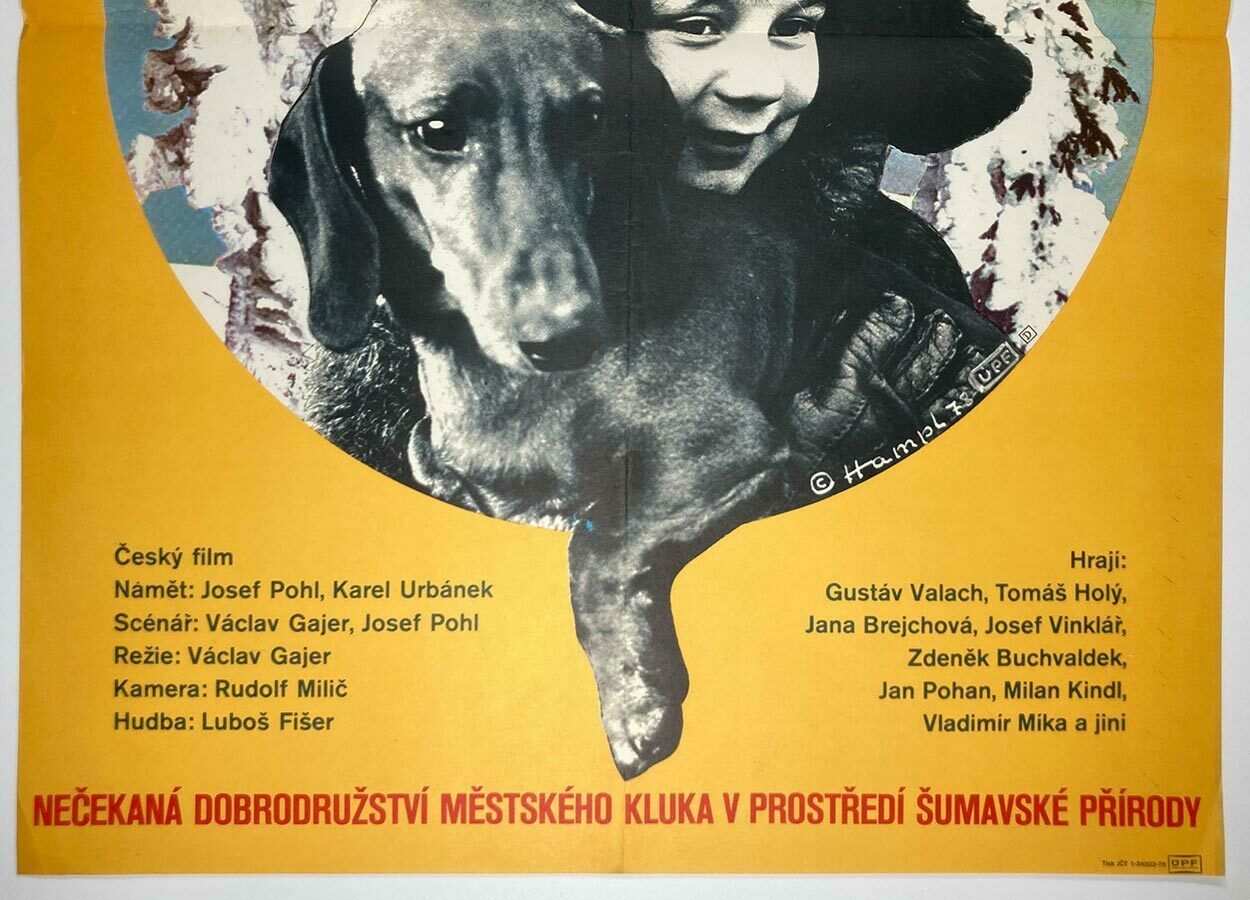 Movie Poster, Under The Badger’s Rock, Petr Hampl, 1978 photo Art