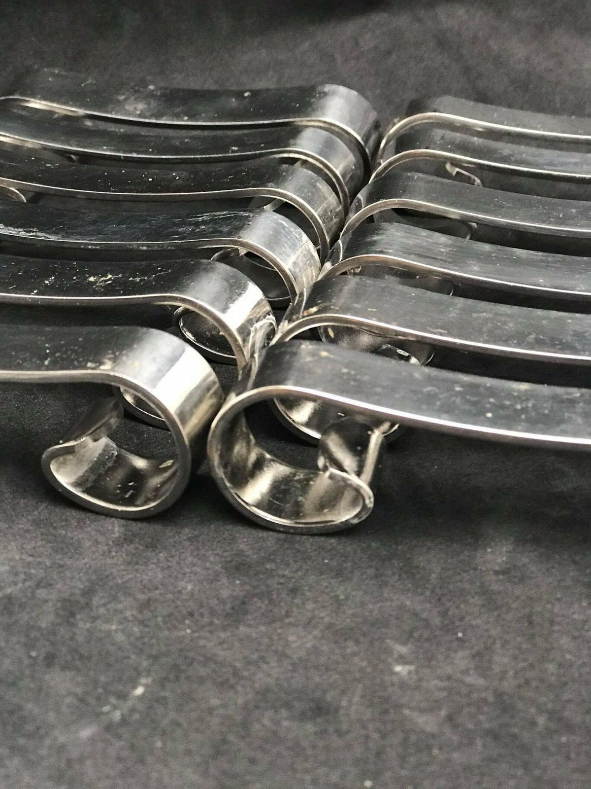 Vintage Knife Rests Art Deco Style, Mid Century Retro Table, Wedding Gift, Gift For Her photo vintage