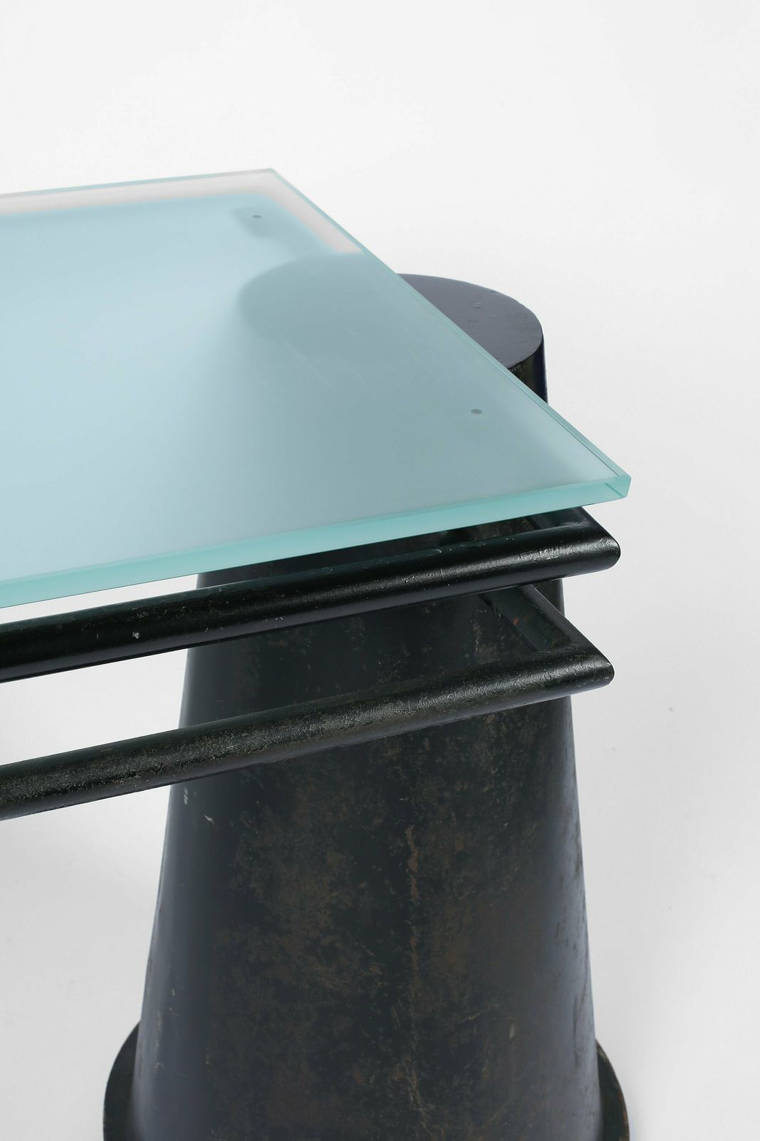 photo furniture Modernist Steel Desk, Early 20th Century