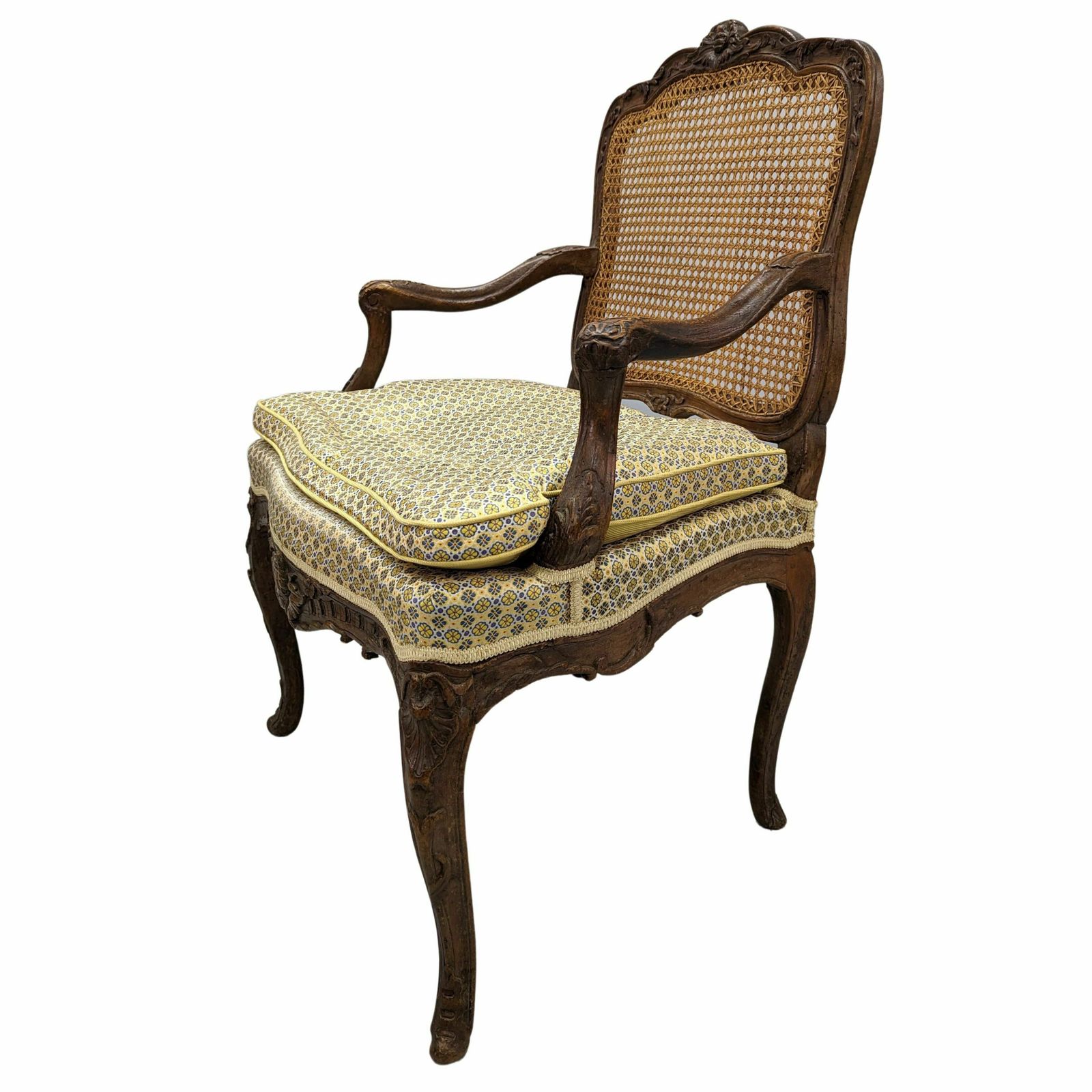 Pair Of Armchairs à La Reine Stamped By Cresson, 18th Century photo furniture