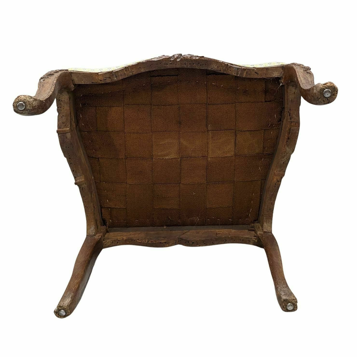 photo for sale Pair Of Armchairs à La Reine Stamped By Cresson, 18th Century