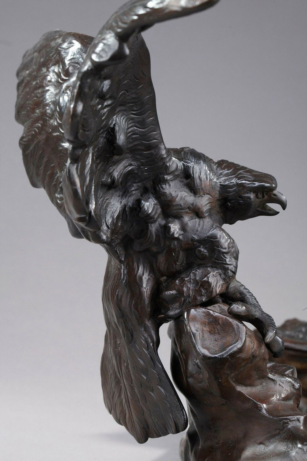 Home Decor Inkwell In Bronze Art Nouveau By Albert Marionnet (1852 1912) photo