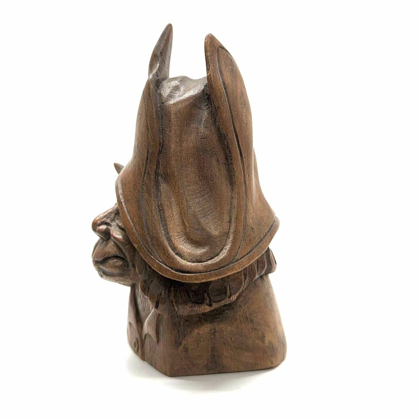 Funny Wooden Sculpture Signed Cook In Wood, 20th Century photo vinterior