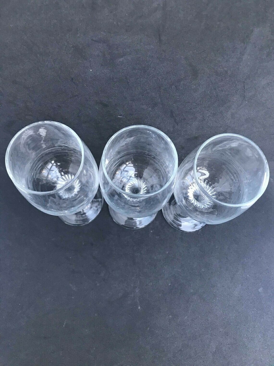 Vintage Wine Glasses Crystal Footed Aperitif Glasses Mid Century Bar Cart Gift For Him Man Cave photo Home Decor