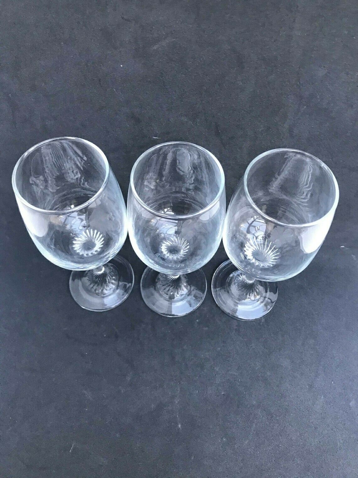 Vintage Wine Glasses Crystal Footed Aperitif Glasses Mid Century Bar Cart Gift For Him Man Cave photo vintage