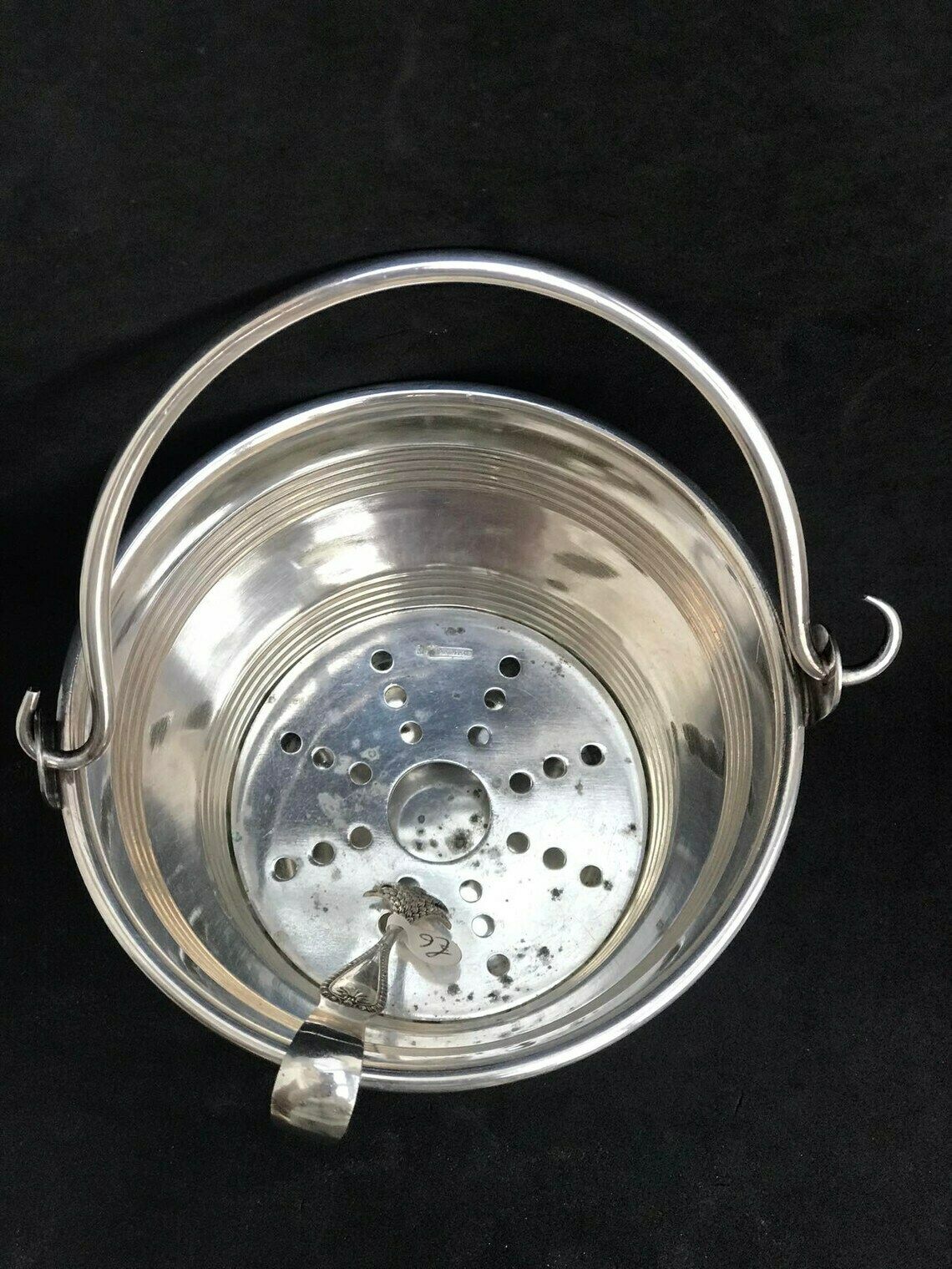 Ice Bucket Silver Plated Wiskemann Belgium Bar Cart Decor Bar Tools Gift For Him Bar Decor Gift For Him Bar Cart Decor Christmas photo 129.0