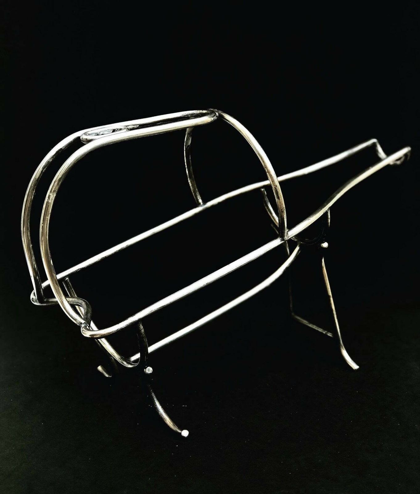 Wine Stand Wine Bottle Holder Made In Belgium Bar Cart Wine Cradle Mid Century, Bar Accessories, Gift For Him , Bar Tools