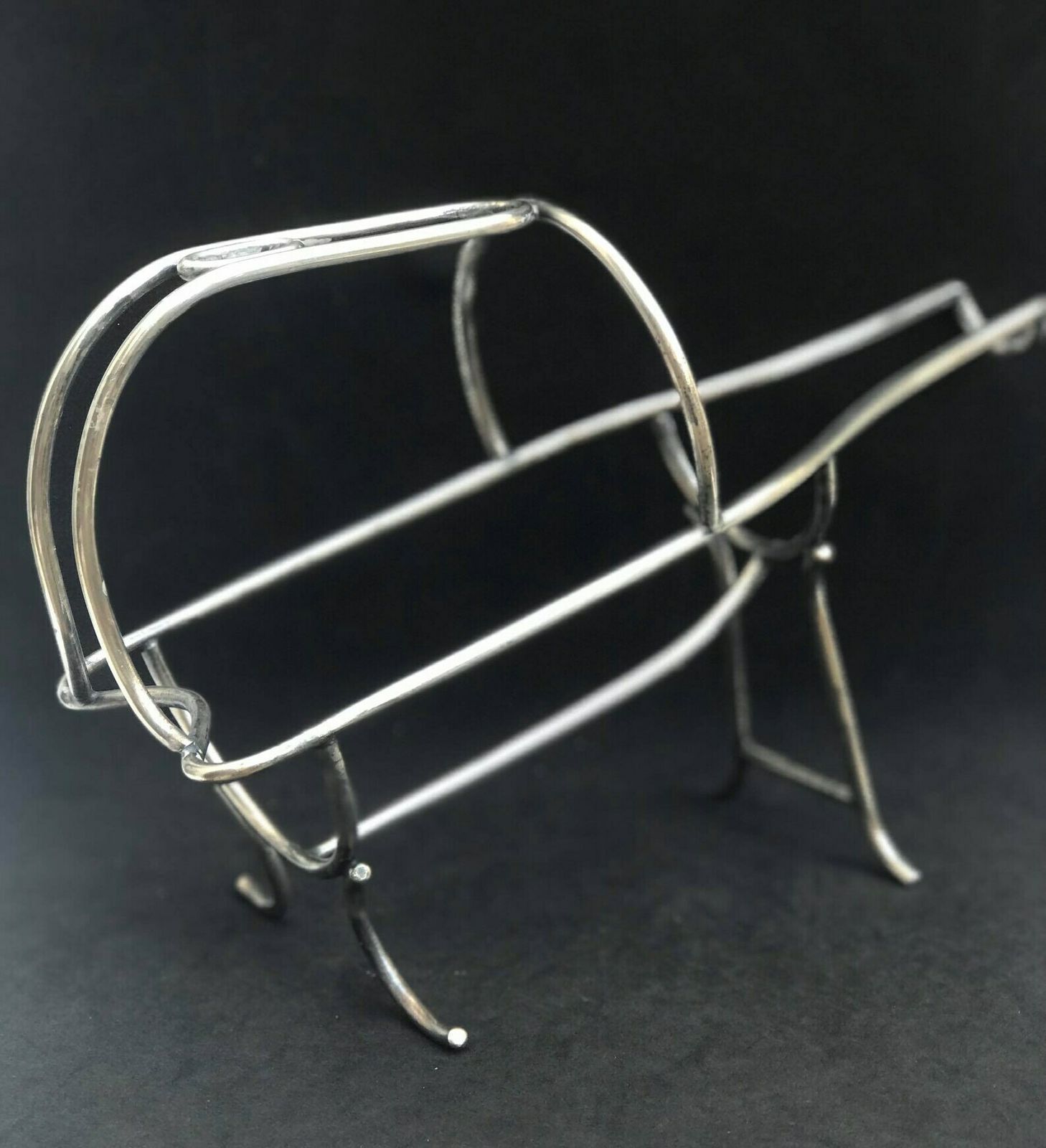 photo furniture Wine Stand Wine Bottle Holder Made In Belgium Bar Cart Wine Cradle Mid Century, Bar Accessories, Gift For Him , Bar Tools