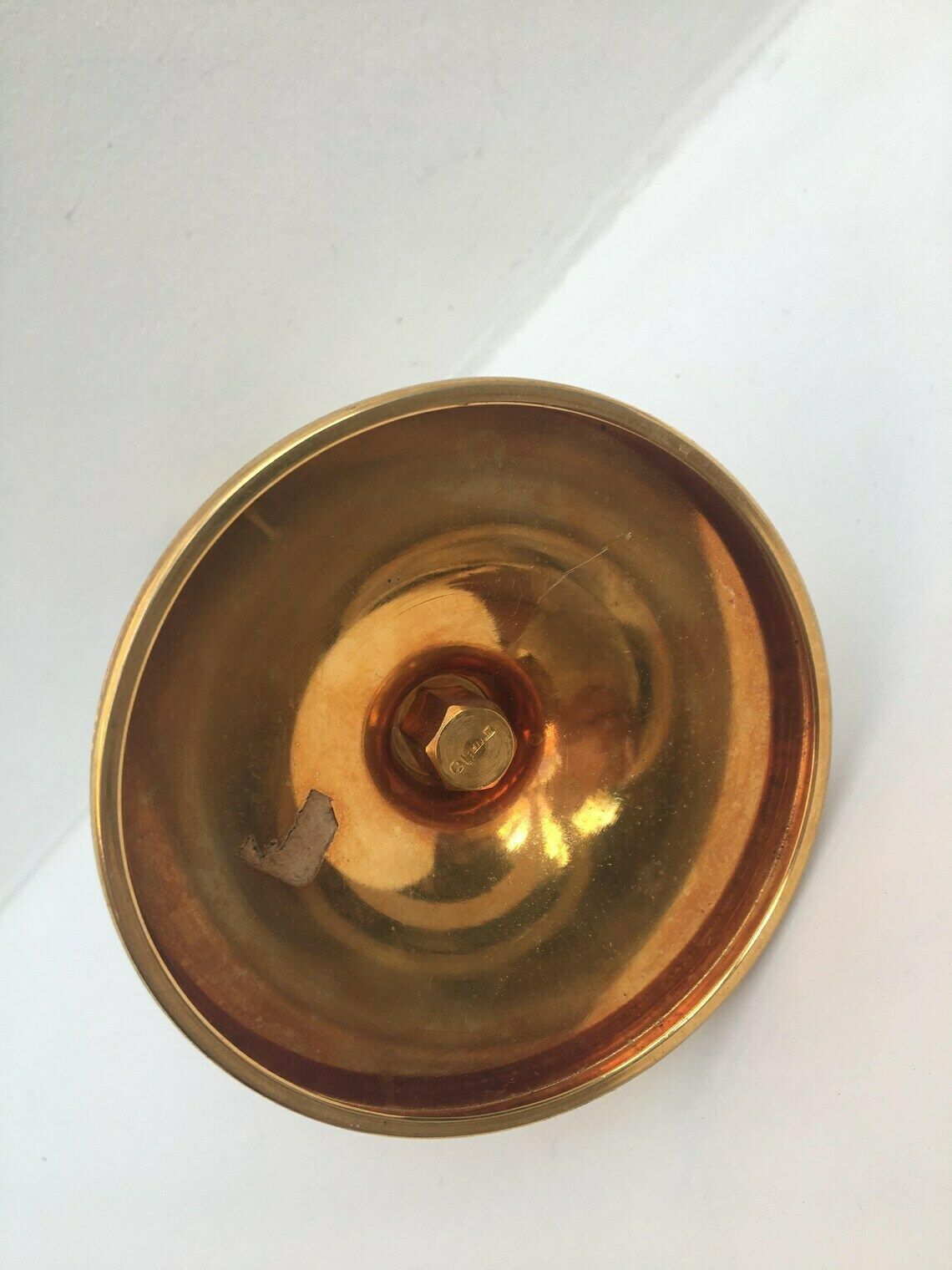 photo furniture Golden Candlestick Pair Of Heavy Cast Golden Art Deco Candle Holder Holiday Orfèvrerie Delheid Hollywood Regency Wedding Decor Gold Accent