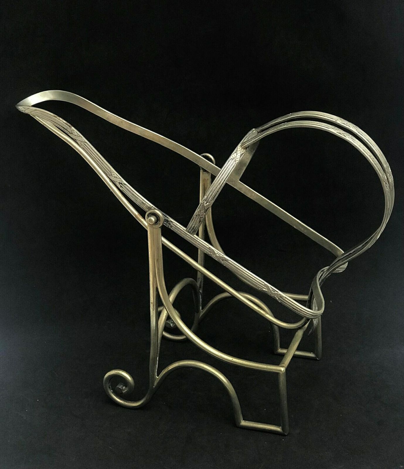 photo furniture Wine Cradle Bottle Stand Holder Wine Cradle, Mechanical Wine Holder Stand Bar Accessories Gift For Him Bar Tools Bar Cart Stylish