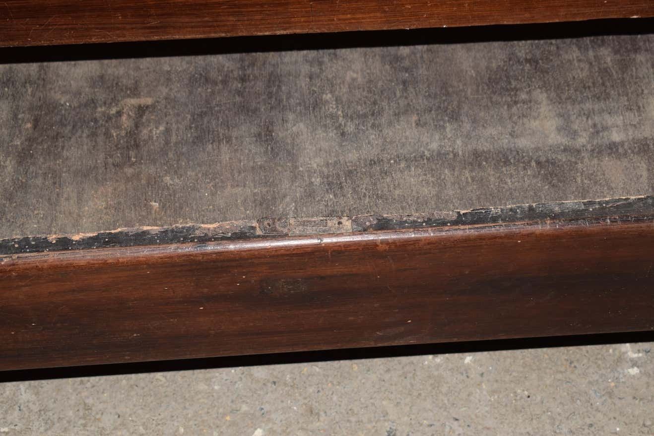 2654.0 An Louis Philippe Solid Walnut Armoire Wardrobe With A Single Draw photo