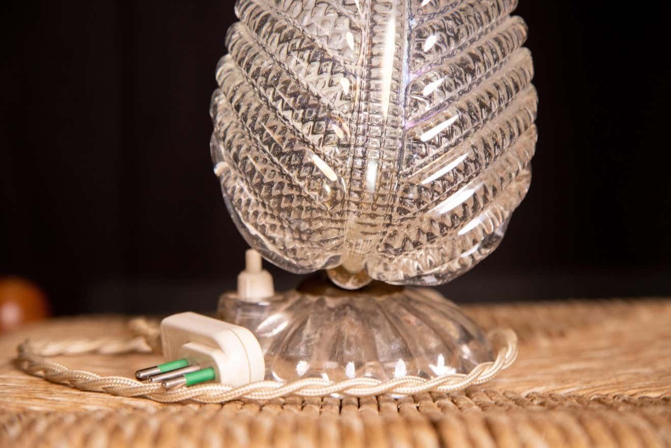 photo furniture Artdeco Murano Glass Table Lamps Barovier & Toso 1940