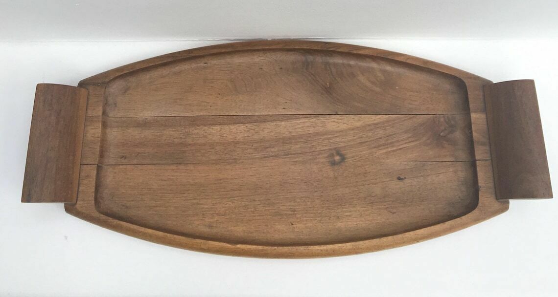 Vintage Houten Snijplank – Grote Kaas  En Hapjesplank, Mid Century, Rustiek photo furniture