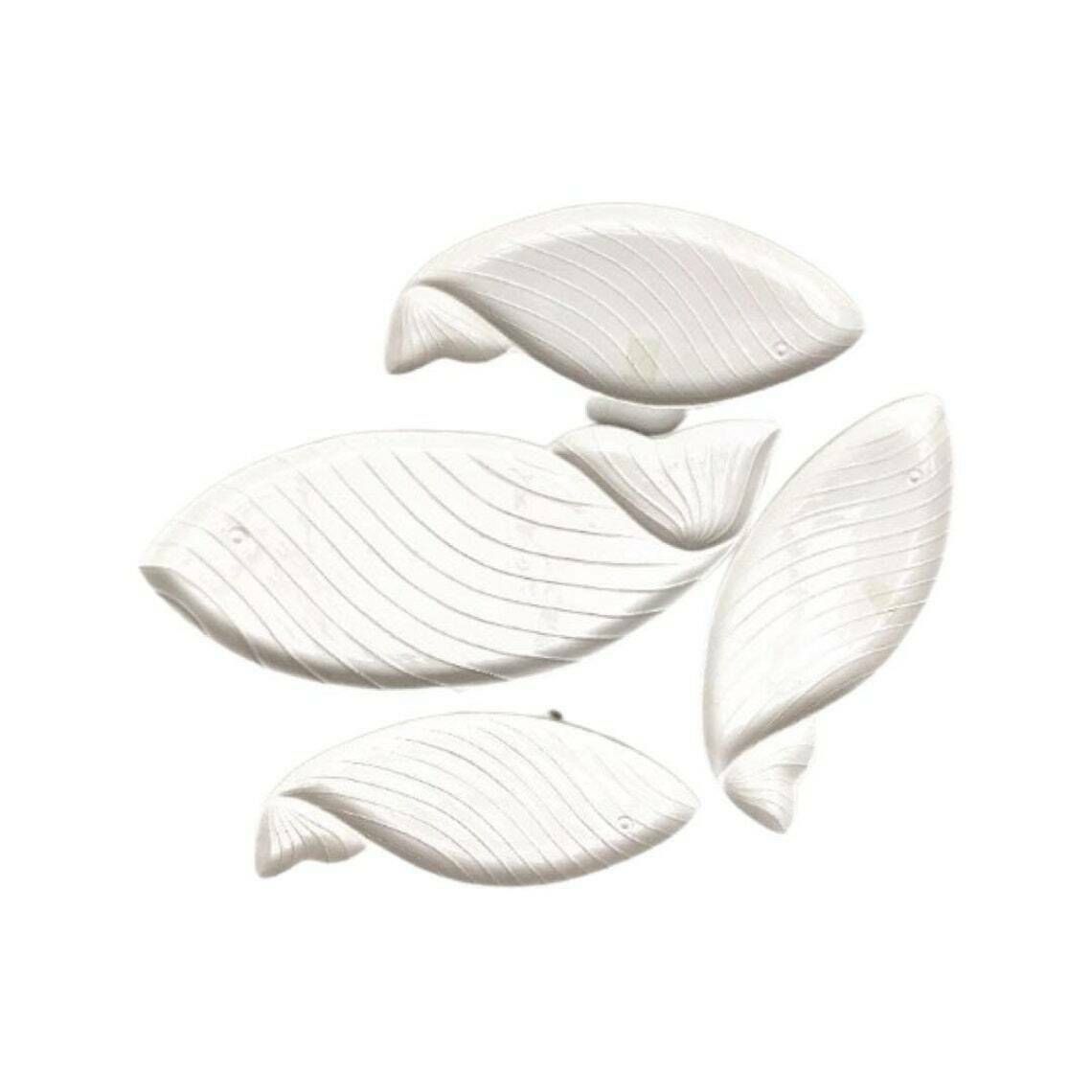 Fish Plates Nove Di Bassano Italian Ceramic Set 1960 White 1 Serving Tray And Fish Shaped Plates Christmas Table Decor White Gift Seafood
