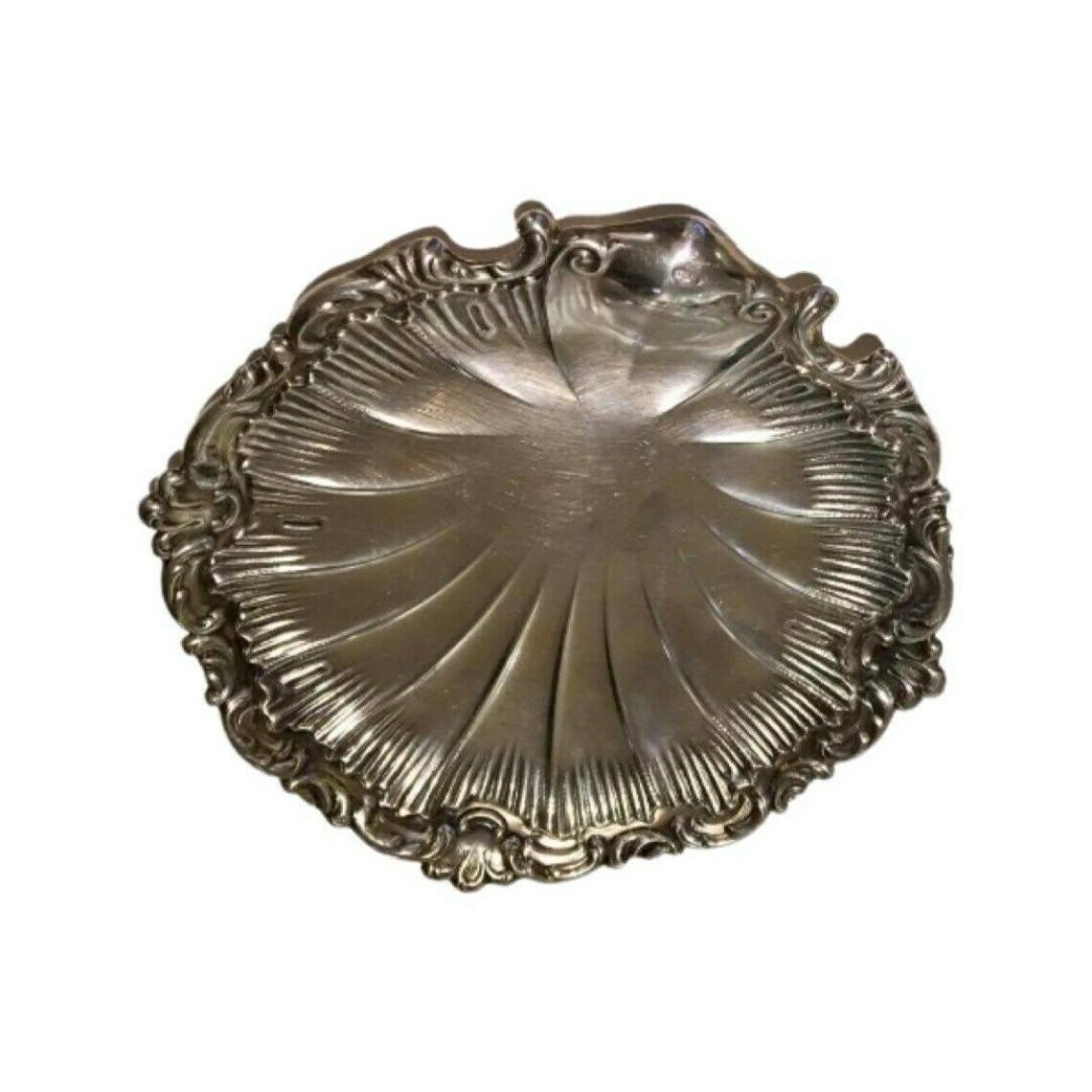 Shell Silver Plated Serving Tray Home And Garden Kitchen And Dining Serve Ware Serving Bon Bon Tray Clam Shell Silver Plate Serving Dish photo 144.0