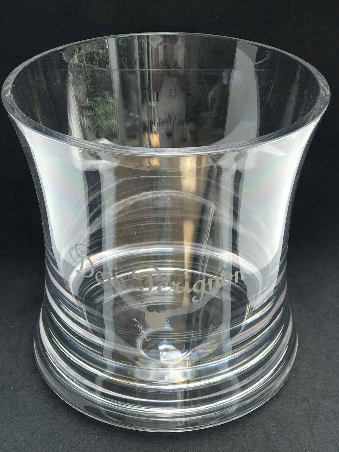 Champagne Dom Perignon Accessories Display Collector Ice Bucket Couple By Martin Szekely Wedding Christmas Bridal Bridesmaid Gift Bar Decor photo vinterior