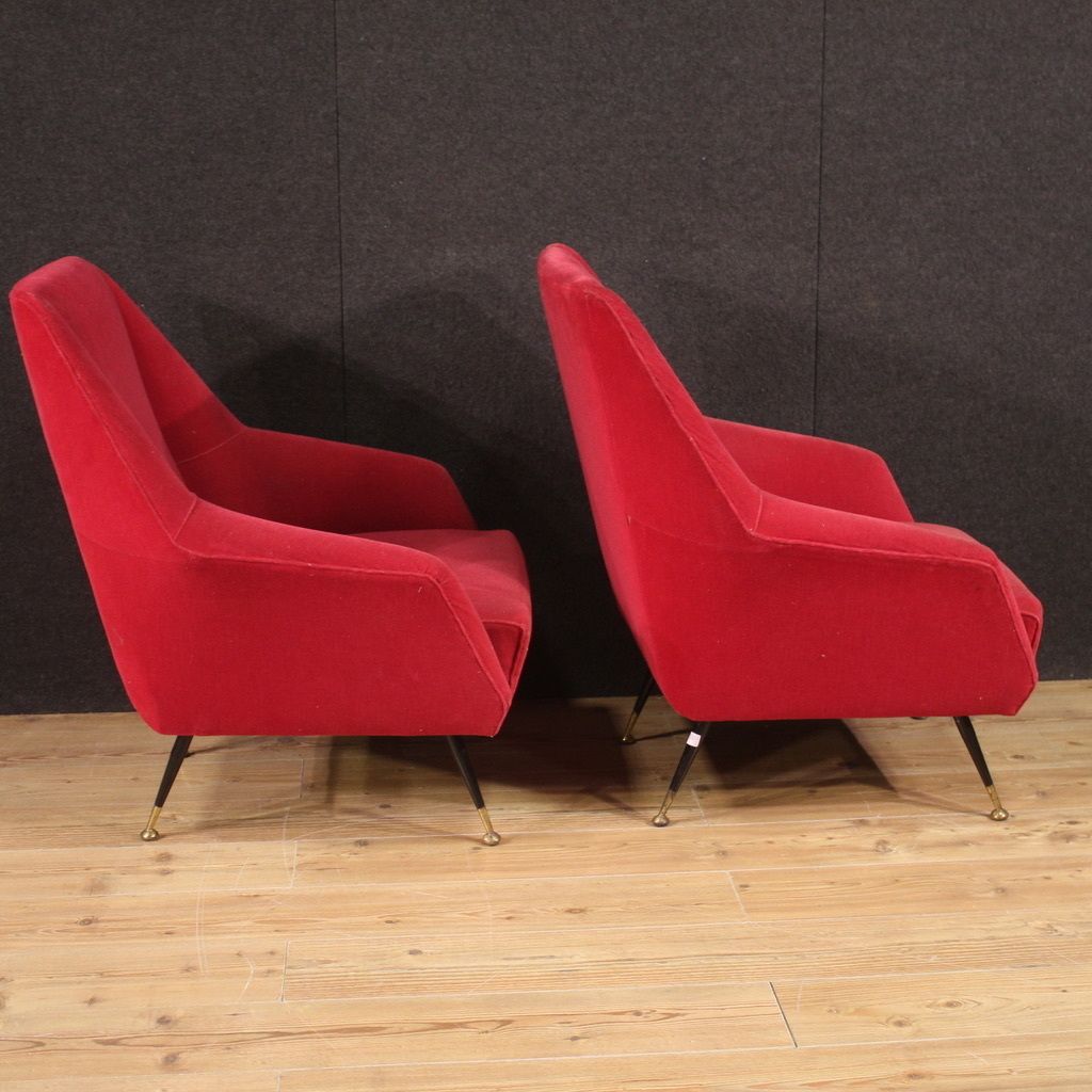 Pair Of Italian Armchairs From The 60s photo Furniture