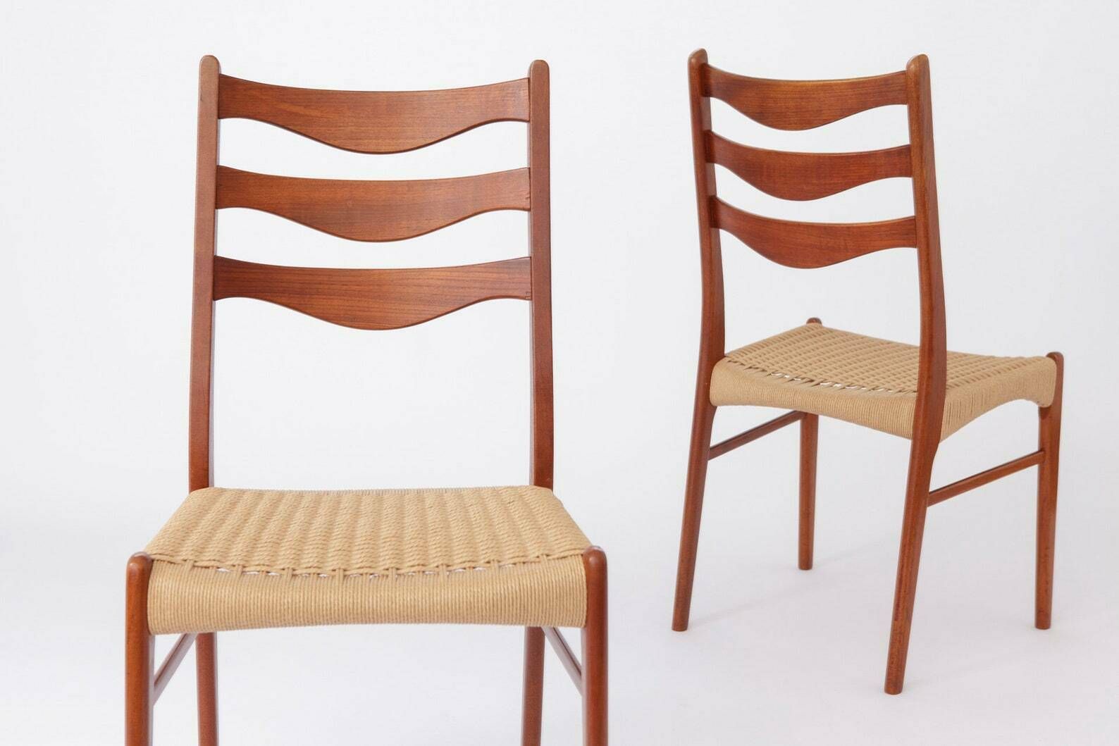 Set Van 4 Stoelen – Arne Wahl Iversen Voor Glyngøre, Jaren 60–70, Vintage photo vinterior
