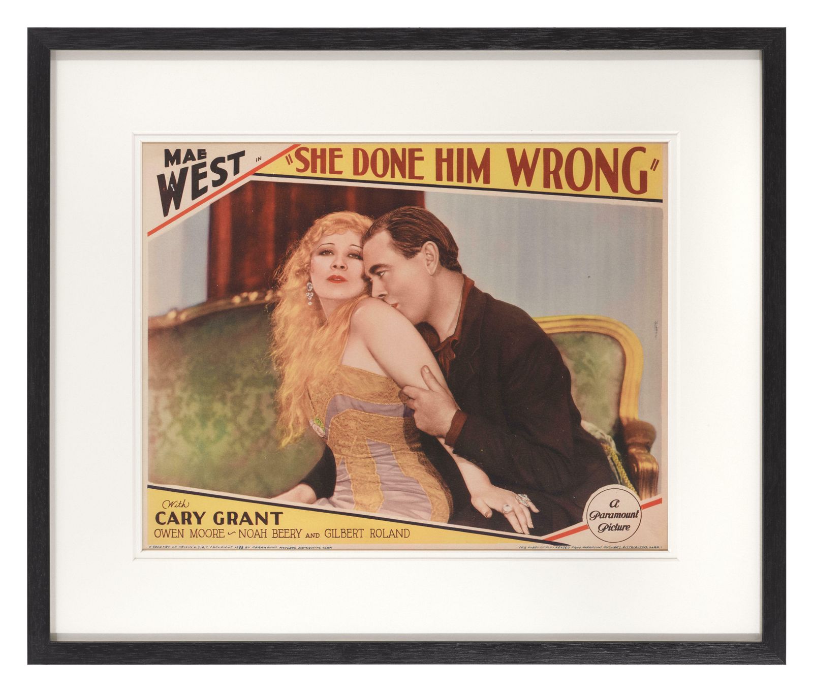 She Done Him Wrong, 1930s, Vintage photo for sale