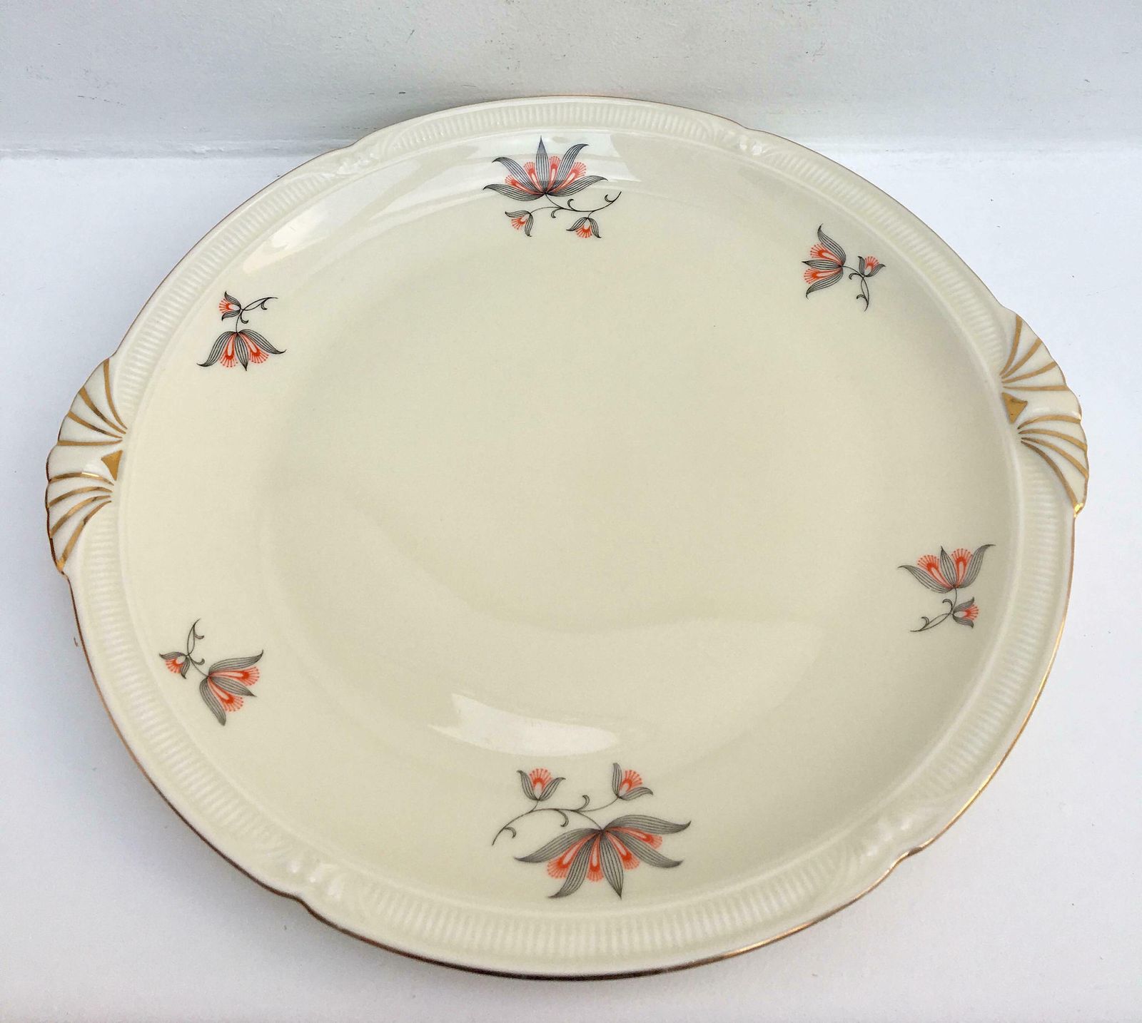 Antiek Duits Porseleinen Schaal – Zeh Scherzer & Co, Jaren 1930 photo 122.0