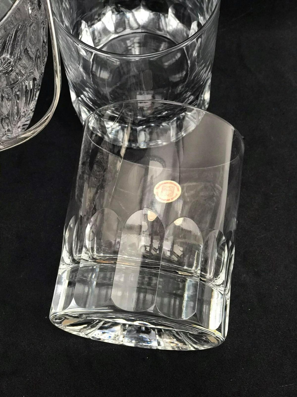 Whiskyglassenset Van 2 Zware Kristallen Geslepen Glazen En Ijsemmer – Vintage Barset Voor Whisky, Bourbon En Sterkedrank photo 316.0