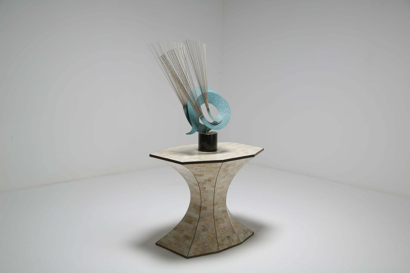 1650.0 Kinetic Sculpture By Curtis Jere For Artisan House. photo